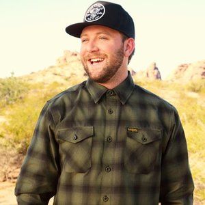 DIXXON FLANNEL BLACK RIFLE FIRESIDE MENS XL NIBWT